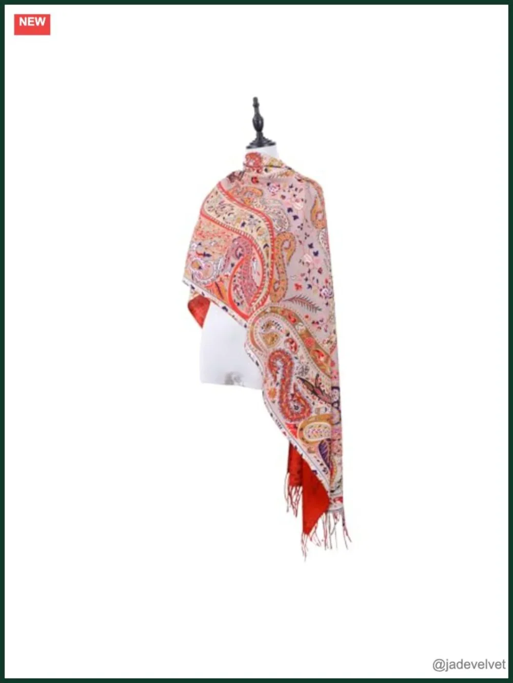 Pashmina Feel Cashmere Scarf Shawl Wrap Large Blanket Scarf for Women